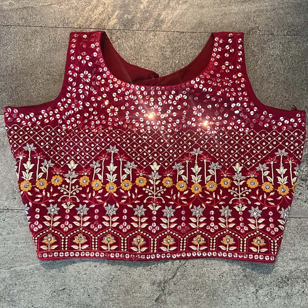 Indian lehenga top